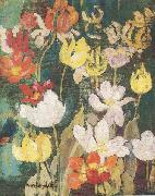 Maurice Prendergast Spring Flowers Germany oil painting artist